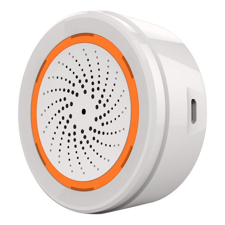 NEO NAS-AB02B Zigbee indoor siren alarm with USB-C power