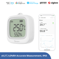 SONOFF SNZB-02WD IP65 outdoor Zigbee temperature and humidity sensor with LCD display