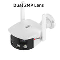 PoE ONVIF Outdoor Dual-Lens Security Camera